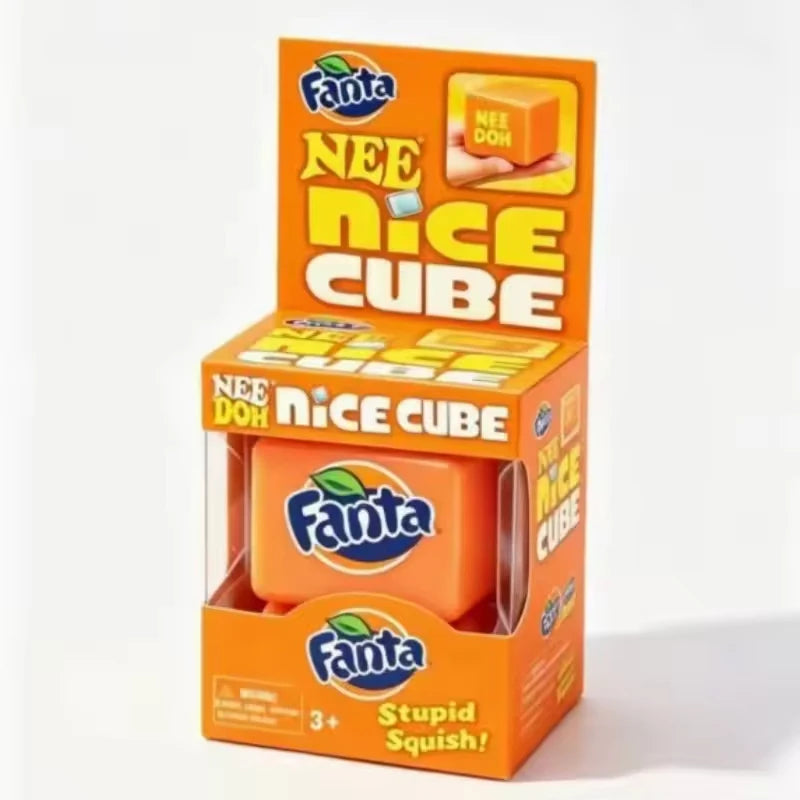 Trending Nee Doh Jellyfish & Cube Squish Toy, Soft Jelly Squeeze Stress Relief Fidget Toy, Sensory NeeDoh for Kids & Adults New