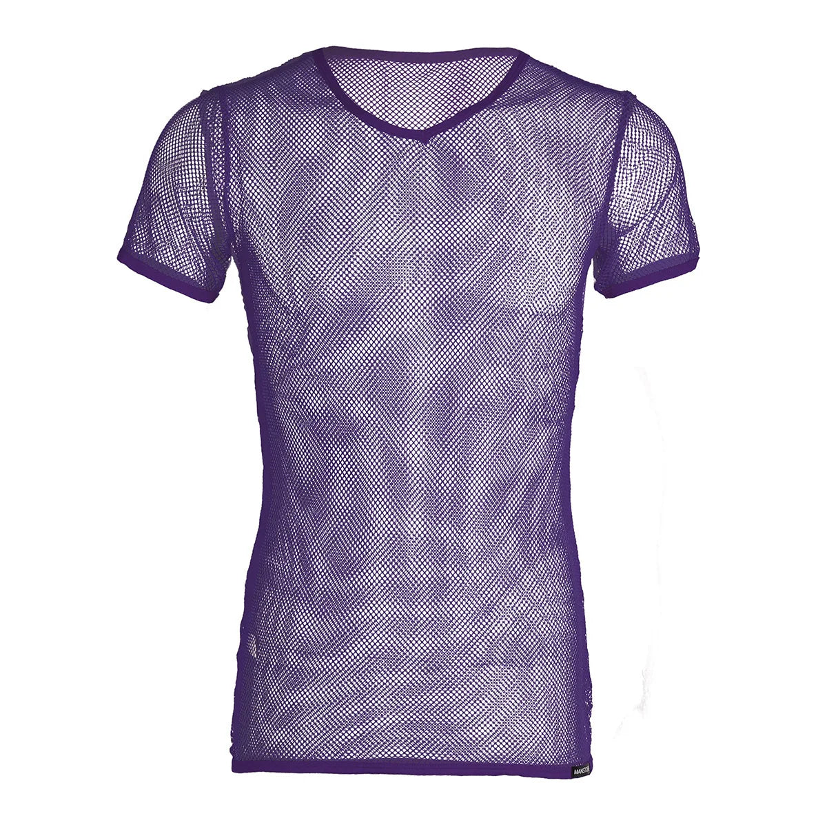 Mens Mesh Cycling Base Layers Shirt Quick Dry Cool Cycling Vest Black See Through Clubwear Tee Shirt Fishnet Jersey Sportswear