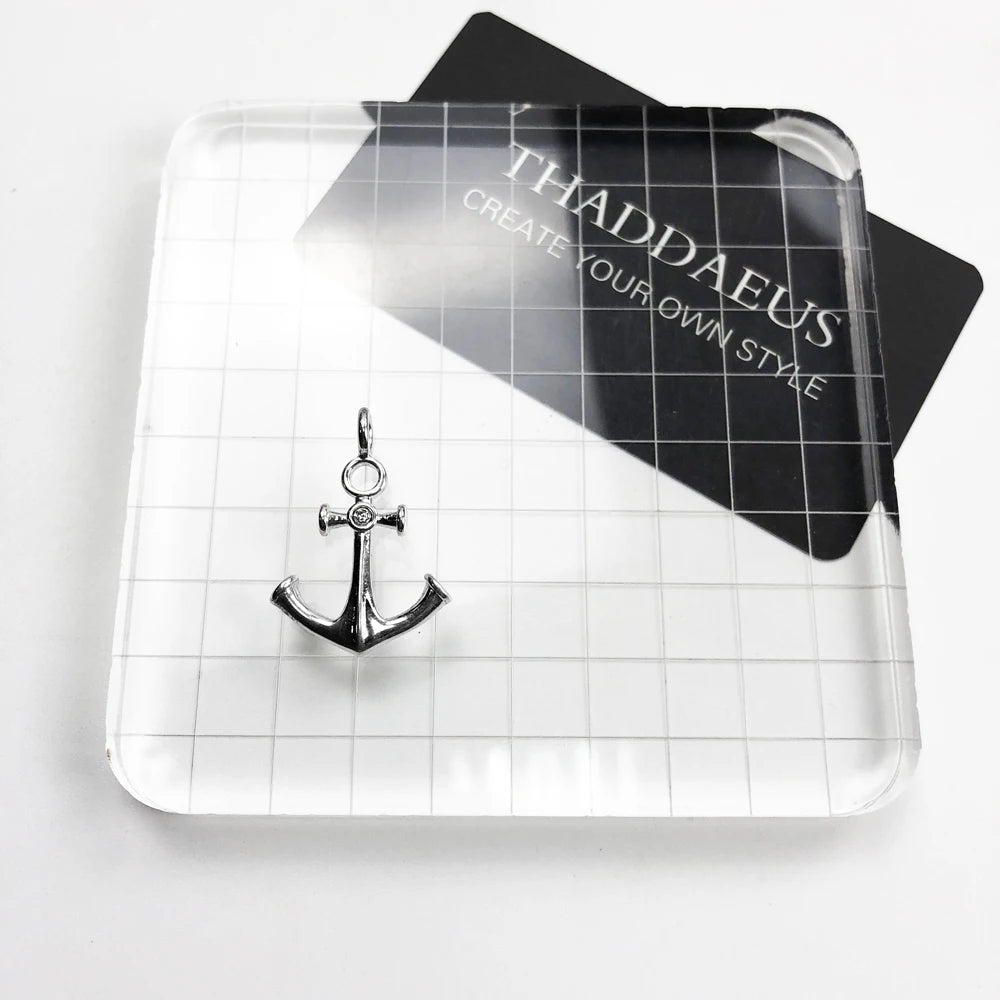 Pendant Anchor Classic Winter Brand Fashion Trendy Jewelry Europe 925 Sterling Silver Accessories Gift For  Woman & Men