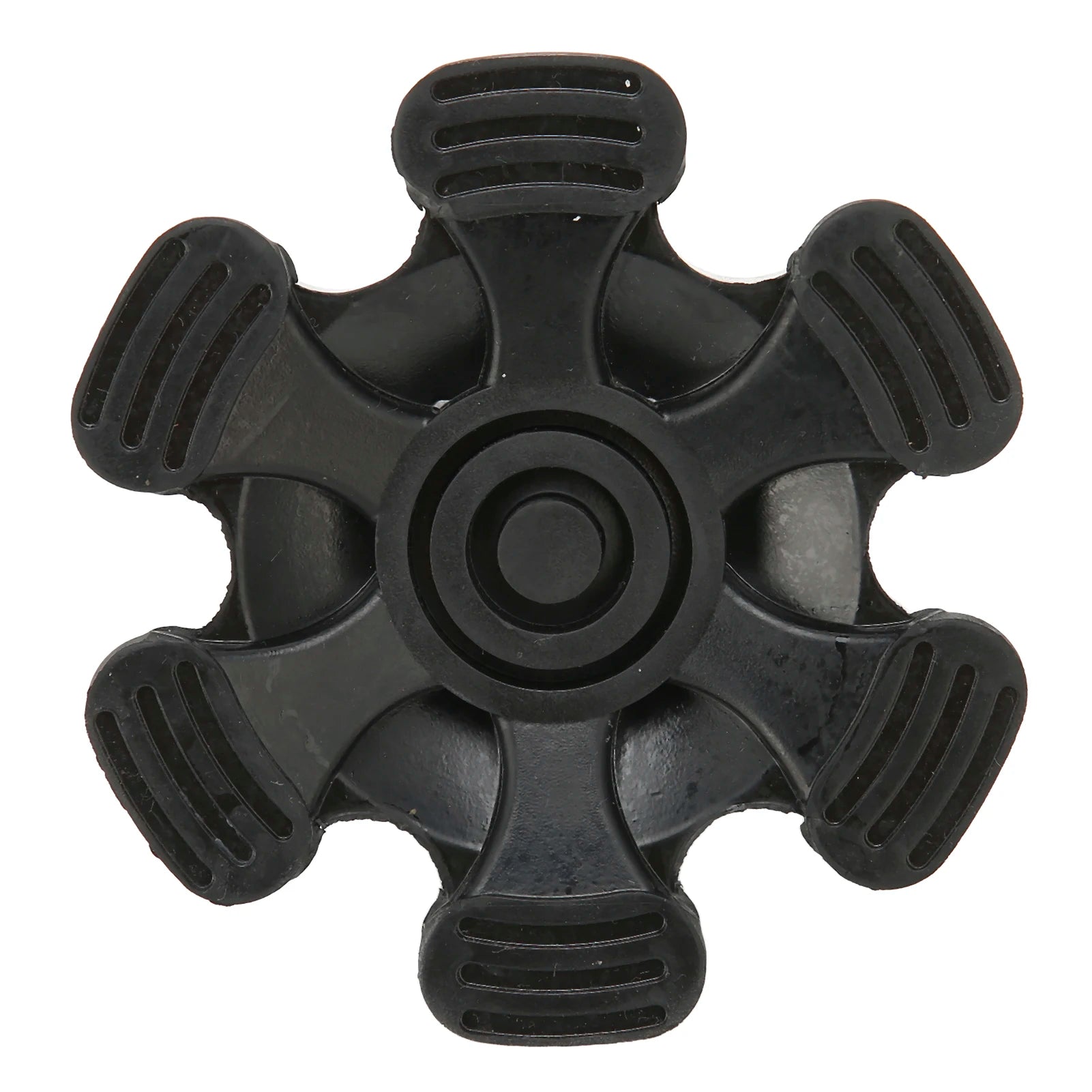 Cane Tips Cane Tips 6 Pillar Design Nonslip Rubber 19mm Crutch Tips with for Walking Stick Shooting Stick Rubber Tips for Canes