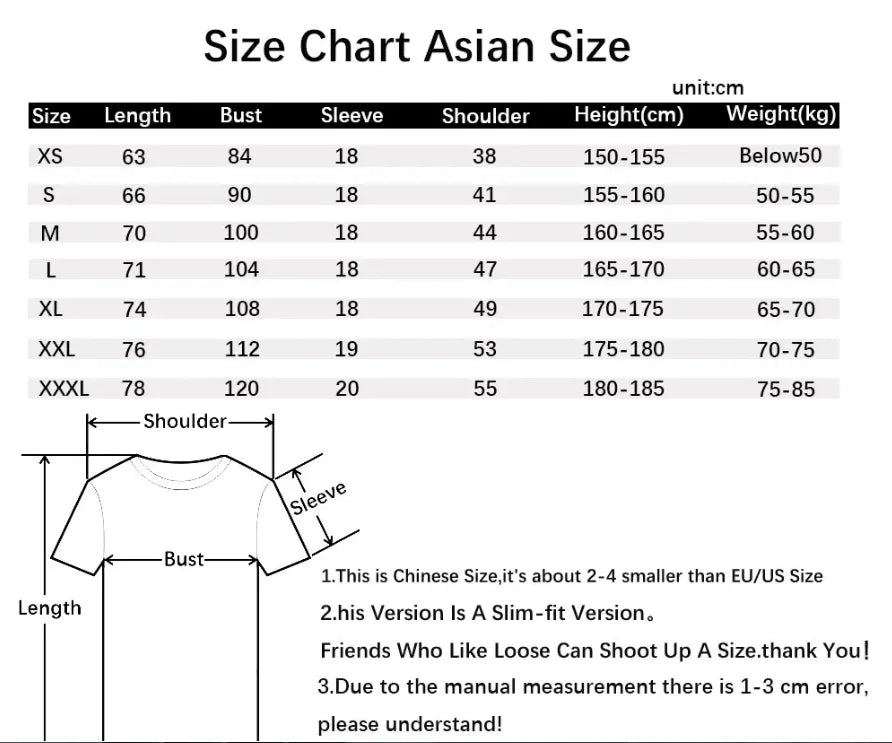T shirts Good Mental State Pure Cotton Short Sleeved t-shirt For Men Women Summer Tee Clothes Loose Casual Cartoon Oversized Top