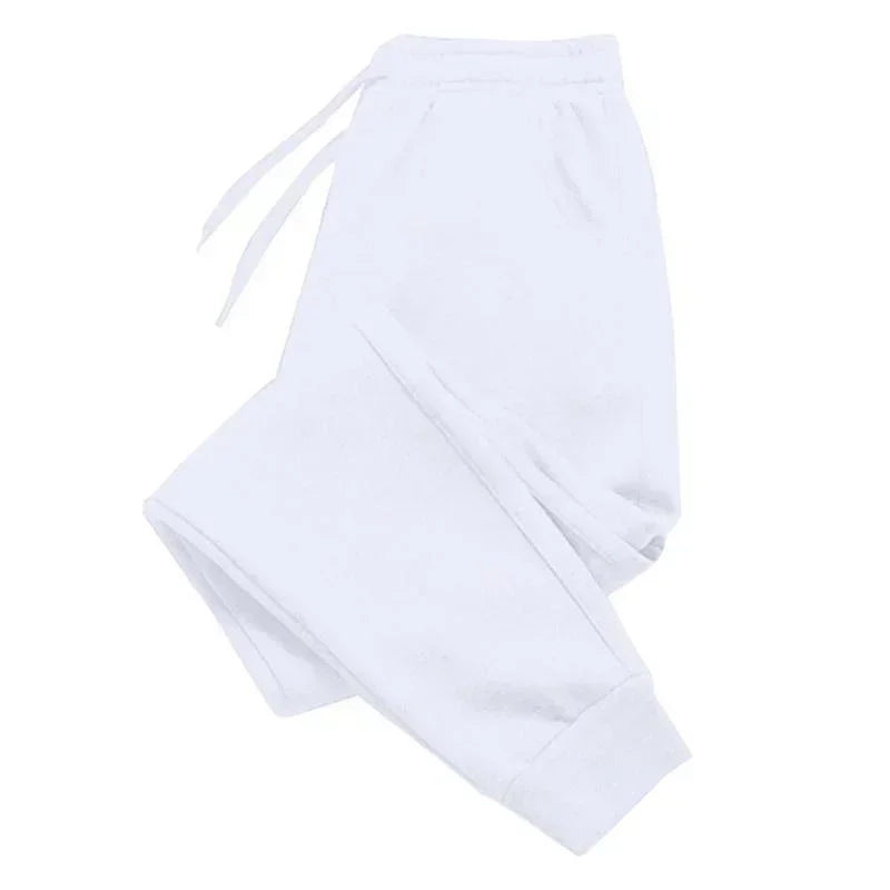 Women's Star Print Straight Leg Pants – Casual Sporty Ankle-Length Trousers