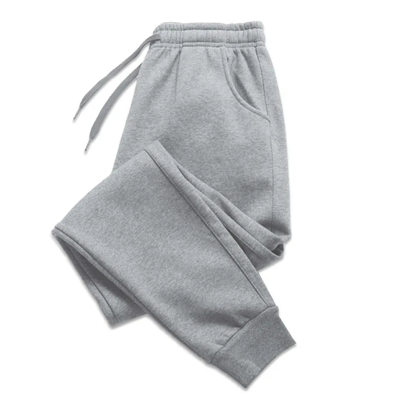 Men's Casual Jogger Sport Sweatpants — Drawstring Elastic Waist | Gym Running Workout | Spring Autumn | S–2XL