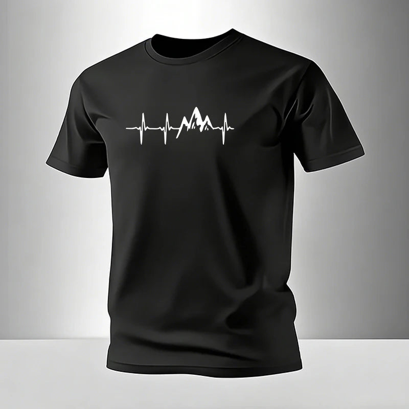 Men's Cotton Casual Sport Tee — O-Neck Short Sleeve Lightweight | Gym Jogging Outdoor | Summer | S–XXXL