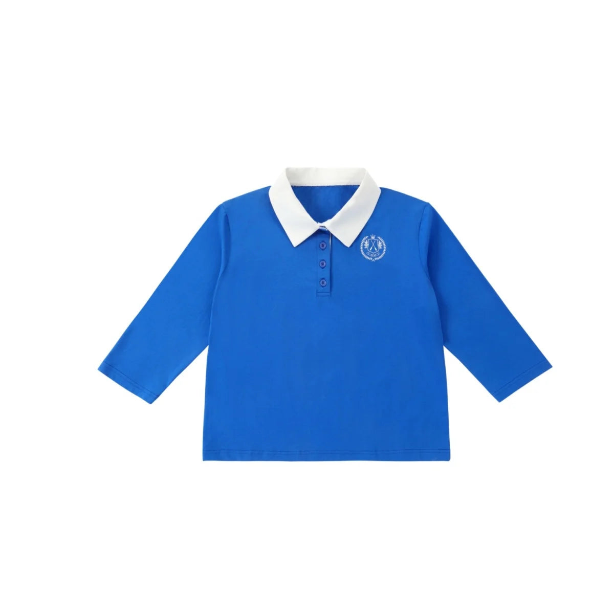 Trilooker Teen Girls Contrast Collar Casual Shirt — Loose Cotton Three-Quarter Sleeve | Summer Fashion | Ages 14+