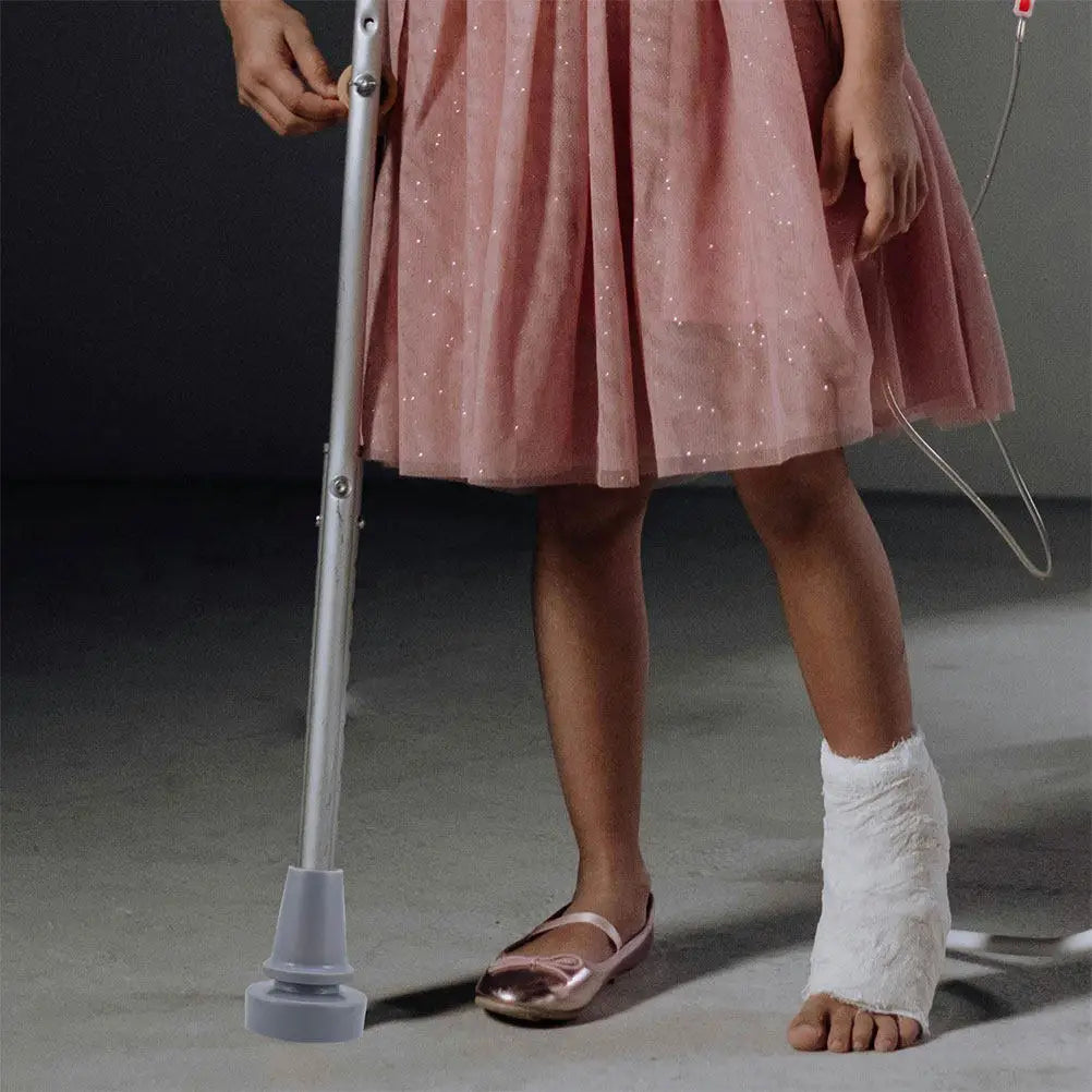 Walking Canes Tip Replacement Plastic Feet Base for Crutches Anti-Slip Design Long-Lasting Durability Suitable All Terrain Use