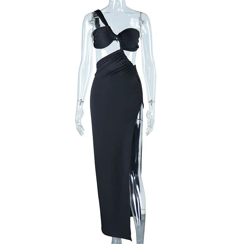 One-Shoulder Cutout Maxi Dress | The Wilder Side