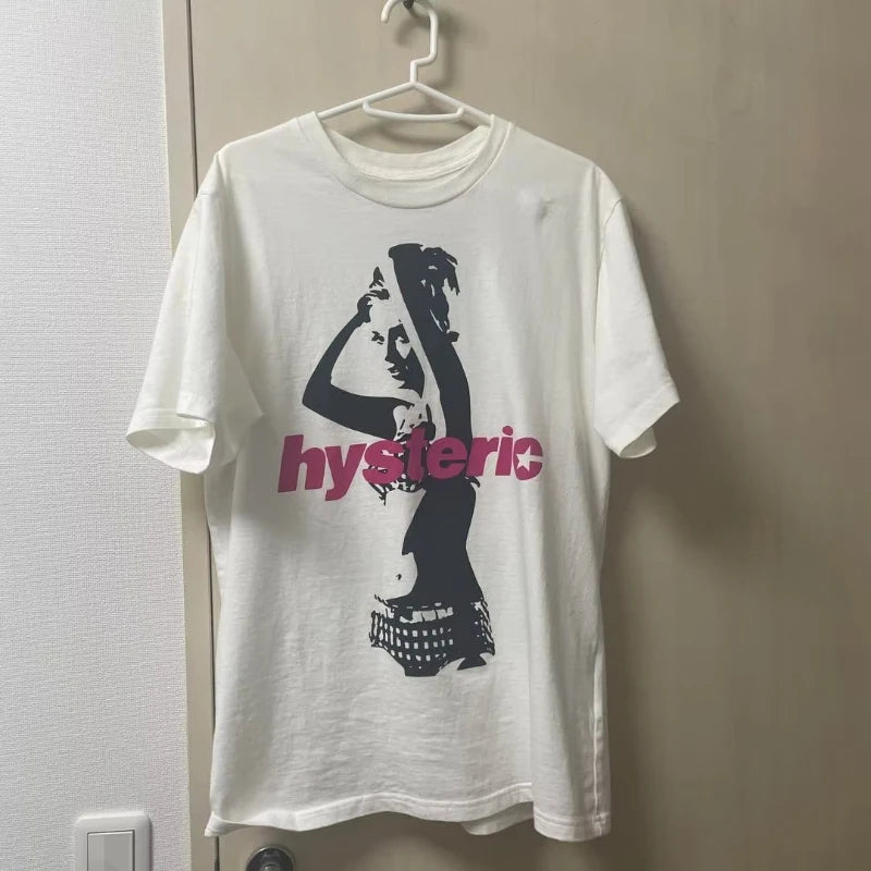 High quality T-shirts with short sleeves for men and women, streetwear for summer, new retro printed pattern T-shirts