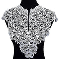 Elegant Detachable Lace Neckline Collarband Hollow Hollow Neckline Embroideried Fabric Women Neckline Apparel