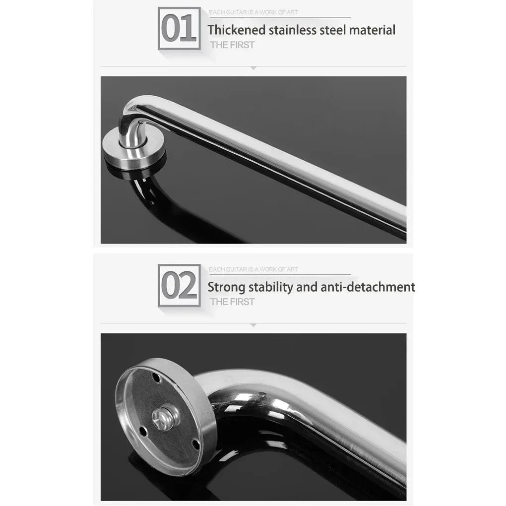 1pcs 30/40/50cm Handrail High Quality Stainless Steel Bathroom Tub Toilet Grab Bar Shower Safety Support Handle Towel Rack