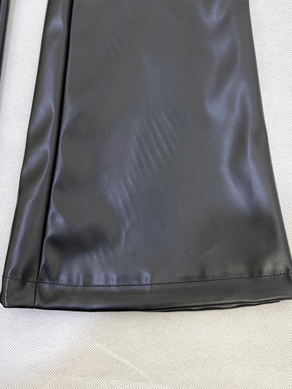 High-Waist Faux Leather Pants for Women