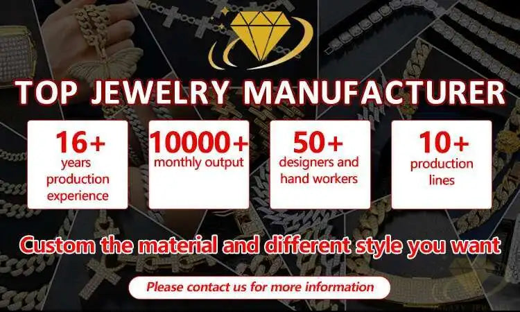 High Quality 2 Rows Prong Cuban Chain 8mm 12mm 16mm 20mm Iced Out Moissanite Cuban Bracelet Link Necklace Mens Hip Hop Jewelry