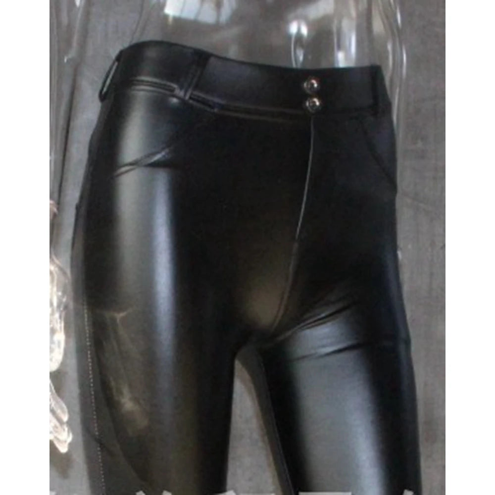 High-Waist Faux Leather Pants for Women | The Wilder Side