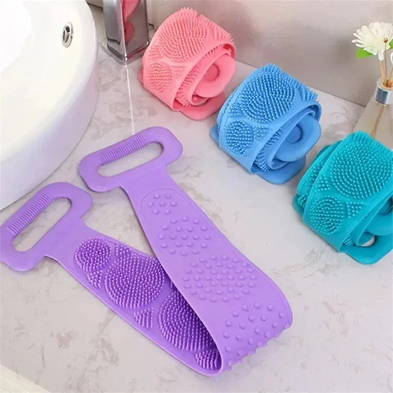 Long Back Scrubber Belt for Shower, 60 cm