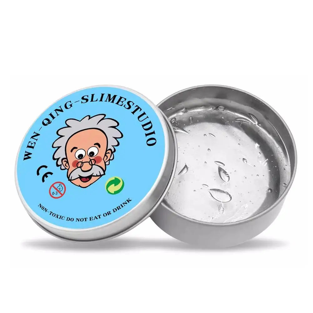 Colorful Non-Newtonian Liquid Decompression Toys Transparent Elastic Modeling Compound Non-Toxic Creative Crafts