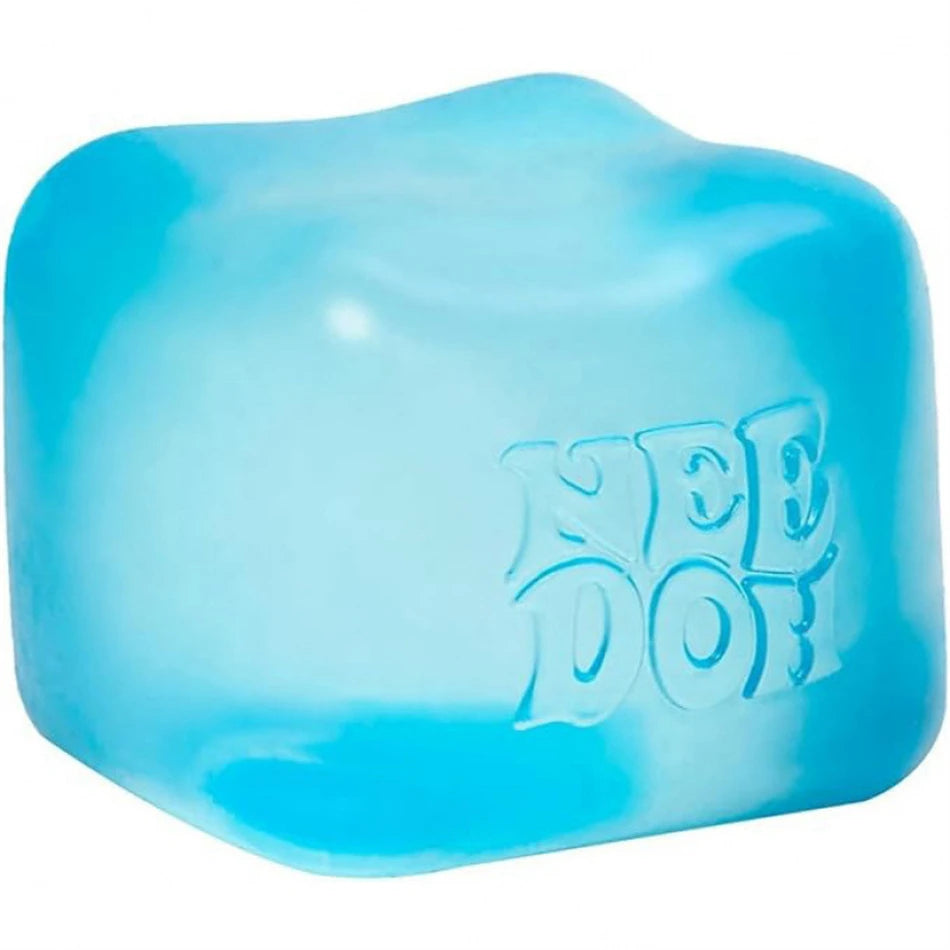 Trending Nee Doh Jellyfish & Cube Squish Toy, Soft Jelly Squeeze Stress Relief Fidget Toy, Sensory NeeDoh for Kids & Adults New
