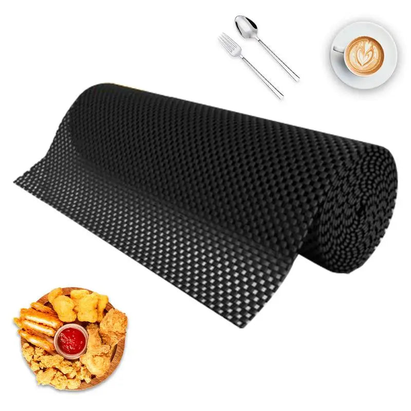 Non Slip Floor Mat Hardwood Floors Under Carpet Mat Drawer Shelf and Cabinet Liner Thick Strong Grip Non-Slip Woodworking Mat