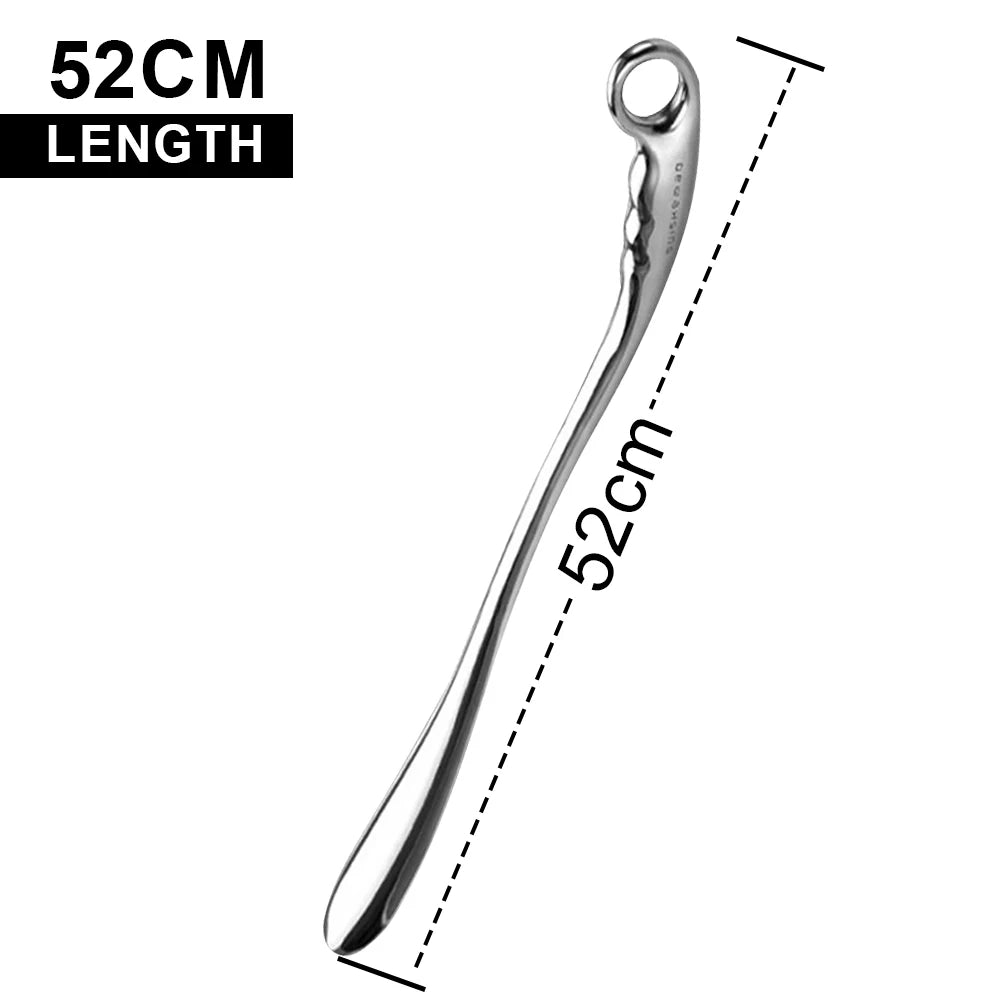 Long-Handle Metal Shoe Horn – 42 cm & 52 cm