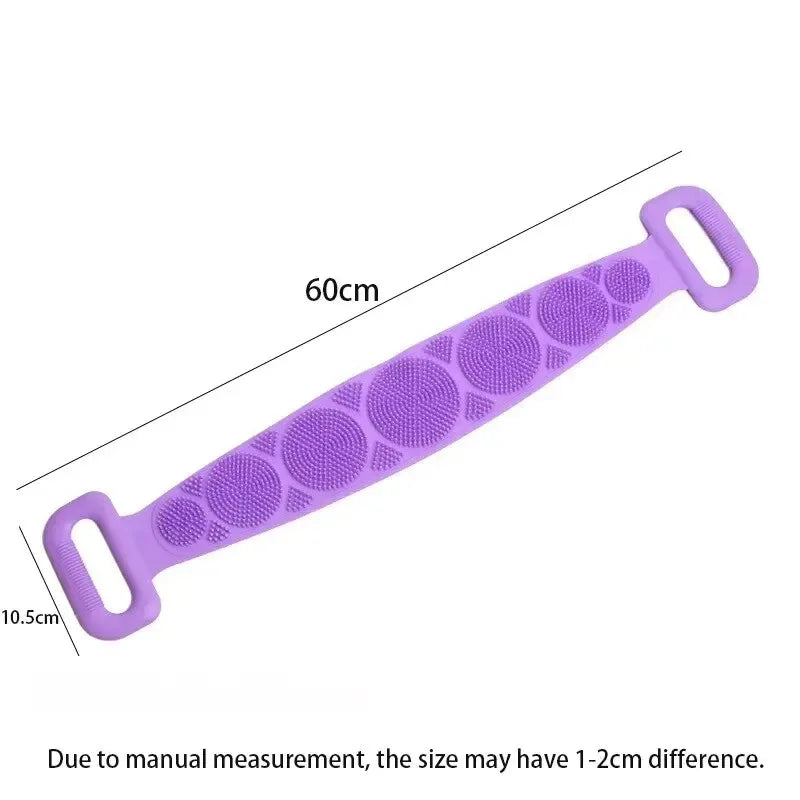 Long Back Scrubber Belt for Shower, 60 cm