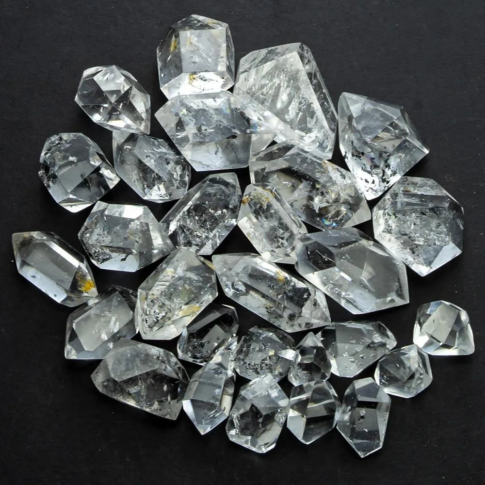 High Quality Natural Stone Herkimer Diamond Burnishing Quartz Crystal Irregular Shape Mineral Reiki Healing Gemstone Home Decor