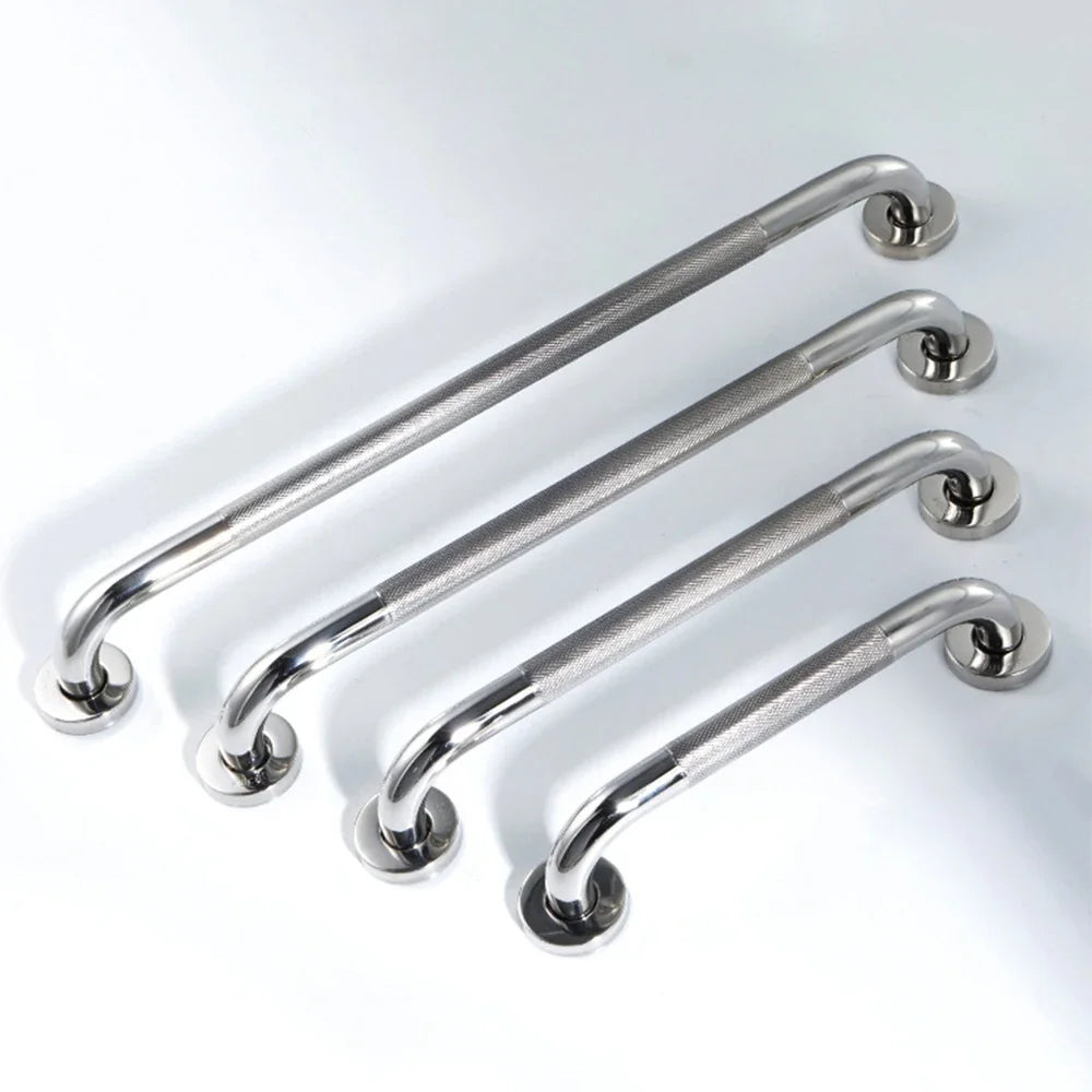 Stainless Steel Grab Bar Anti Slip Shower Safety Support Handle Bathroom Tub Toilet Handrail Prevent Falls Bathroom Fixture