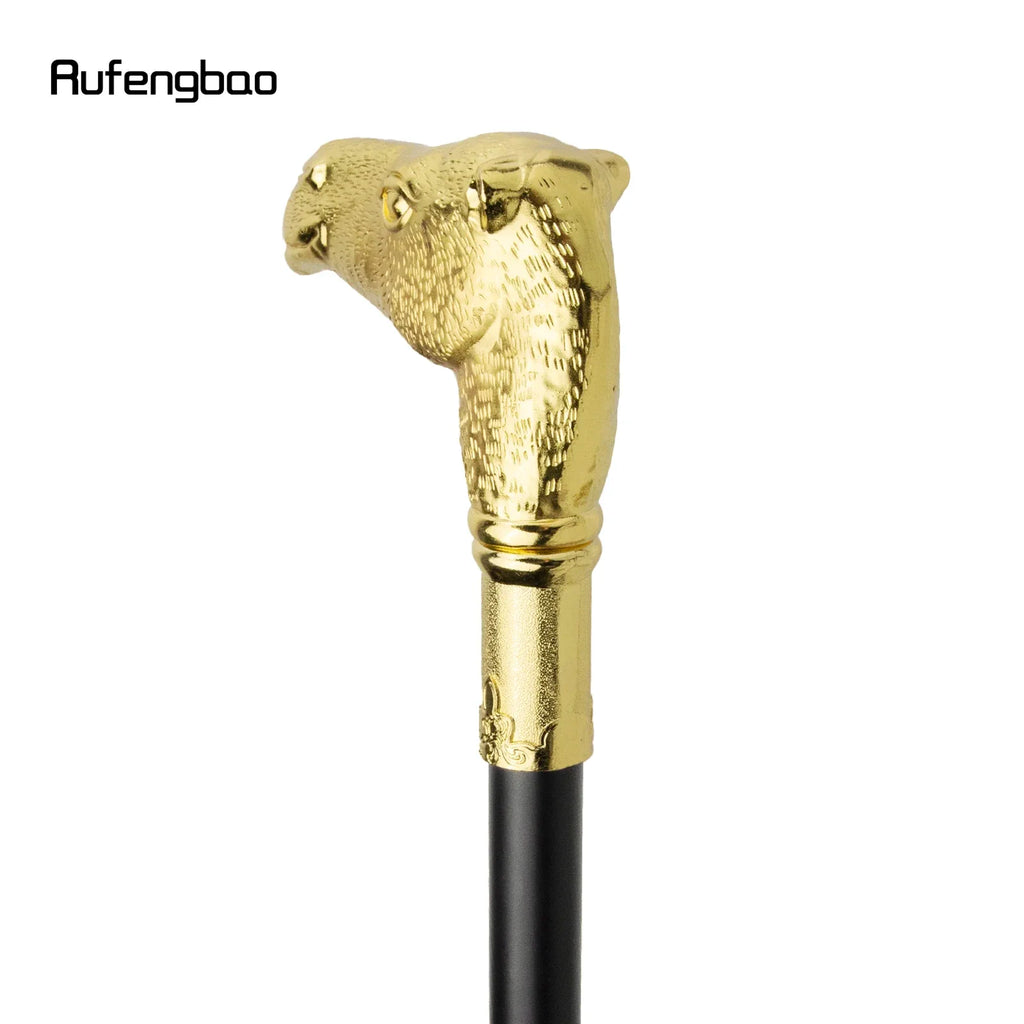 Golden Camel Head Walking Cane  Decorative Cane For Halloween For Cosplay And Parties, For Cosplay & Party