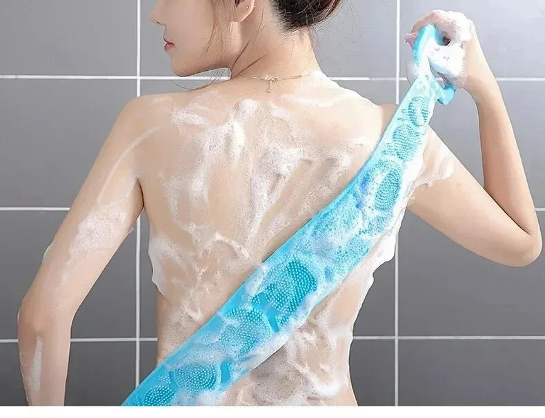 Long Back Scrubber Belt for Shower, 60 cm