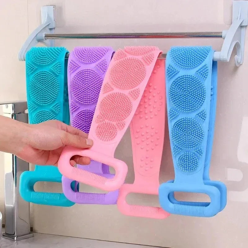 Long Back Scrubber Belt for Shower, 60 cm