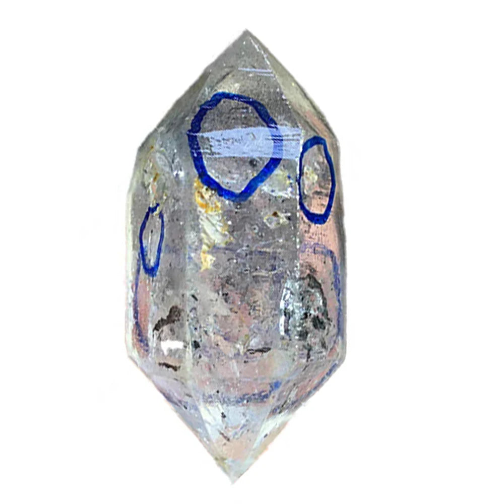 High Quality Natural Stone Herkimer Diamond Burnishing Quartz Crystal Irregular Shape Mineral Reiki Healing Gemstone Home Decor