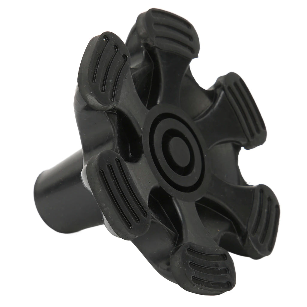 Cane Tips Cane Tips 6 Pillar Design Nonslip Rubber 19mm Crutch Tips with for Walking Stick Shooting Stick Rubber Tips for Canes
