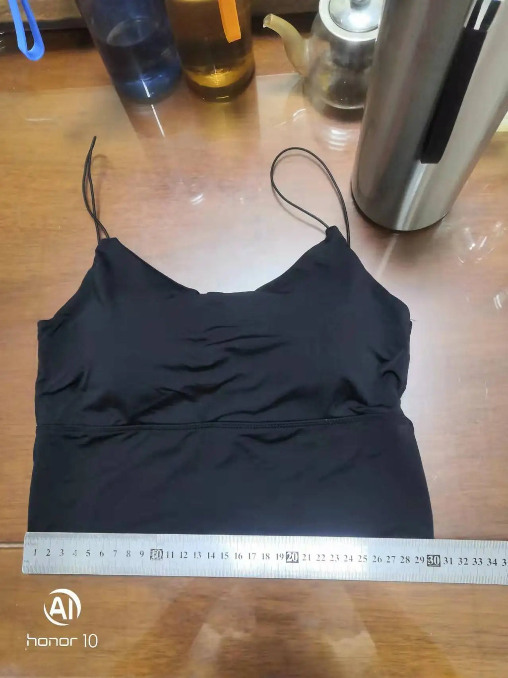Ice Silk Backless Cami Bralette Top