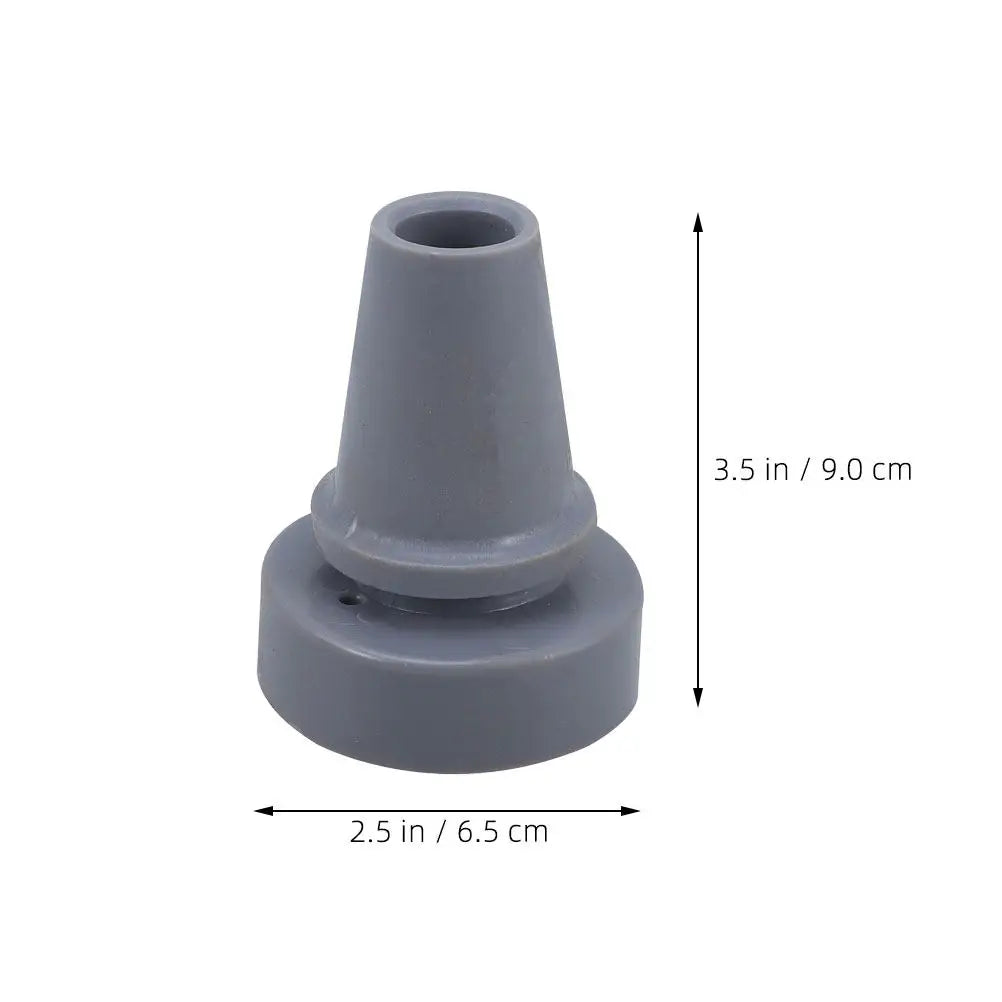 Walking Canes Tip Replacement Plastic Feet Base for Crutches Anti-Slip Design Long-Lasting Durability Suitable All Terrain Use