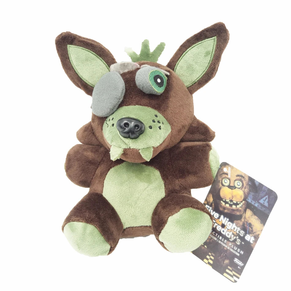 New 18 CM FNAF Freddy's Plush Toy Stuffed & Plush Animals Bear Rabbit Game Fnaf Plush Toys Birthday Christmas For Kids Toy Gift