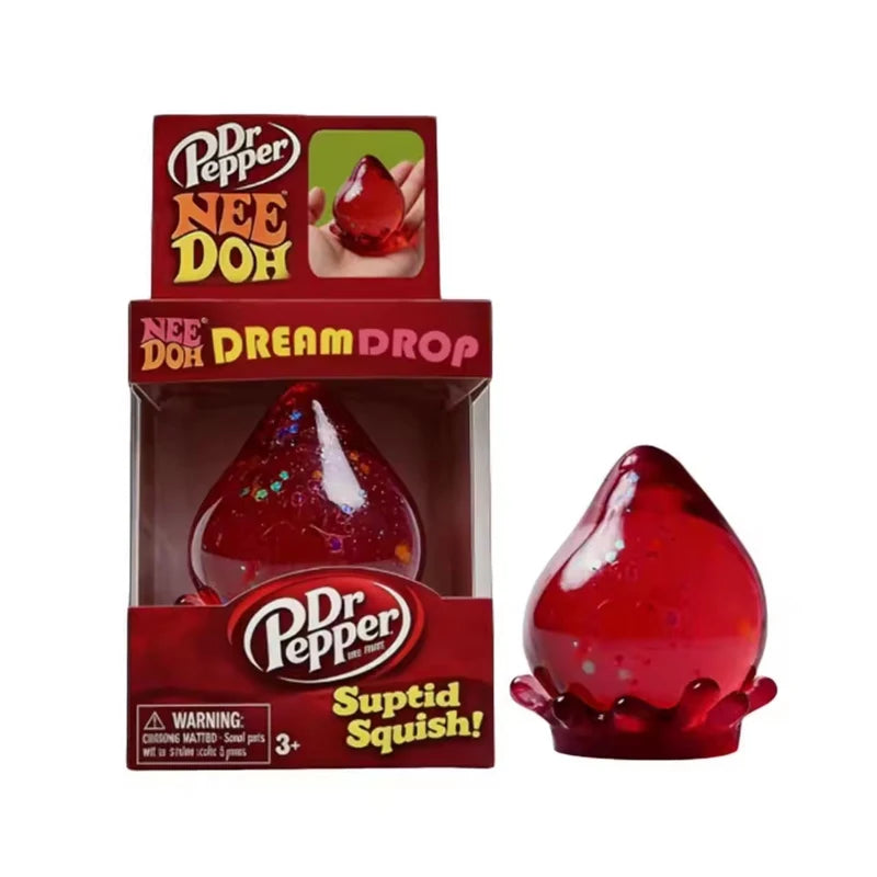 New Needoh Nice Cube Sensory Stress Reliever Fidget Tool for Anxiety Focus Desk Sensory Cube for Adults Kids Cube Squishy Toy