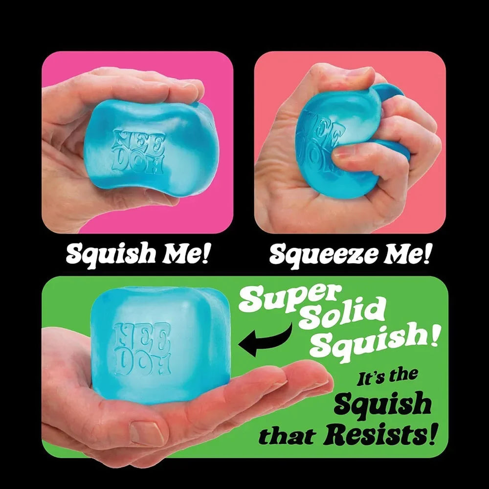 2026 Hot Schylling Needoh Nice Cube Stress Relief Sensory Toy for ADHD Focus and Anxiety Unisex Fidget Tool Soft Squishy Desk