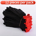 A set of breathable nylon garden work gloves, without PU coating and silicone, not waterproof, used for excavation and planting