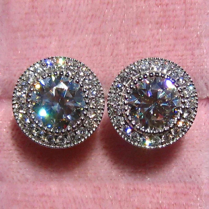 Dainty Cubic Zirconia Stud Earrings – 19 Styles