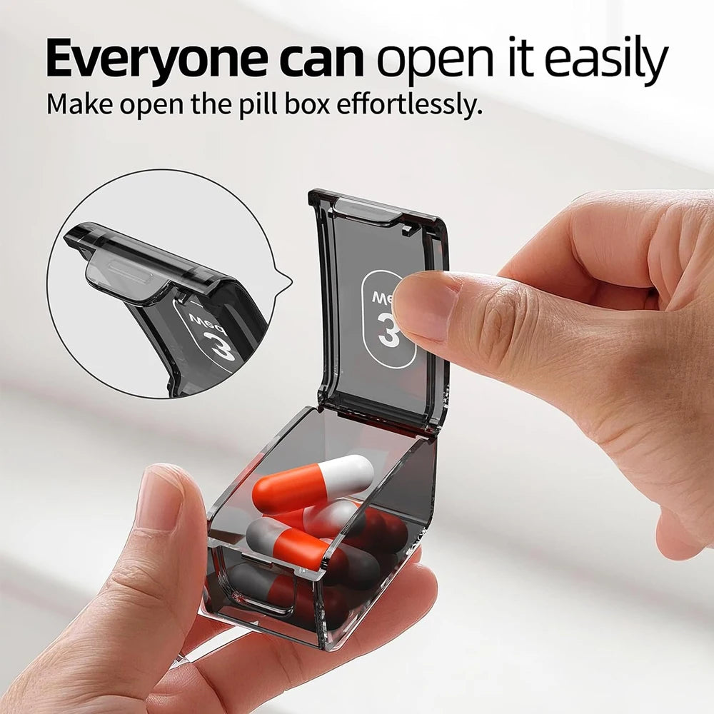 1PCS Pill Organizer Large, Weekly Pill Organizer Pill Box