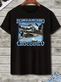 Bombardino Crocodilo Funny Brain Puffs T-shirts T-shirts Italian Brain Puffs Crocodile T-shirts Trendy T-shirts Women's tops