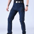 Men Tactical Elastic Pants Spring Autumn City Cargo Trousers Military Combat Hiking Camping Climbing Quick Dry Casual Sportswear