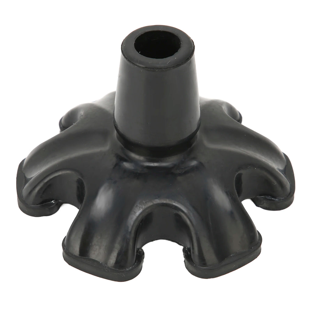 Cane Tips Cane Tips 6 Pillar Design Nonslip Rubber 19mm Crutch Tips with for Walking Stick Shooting Stick Rubber Tips for Canes