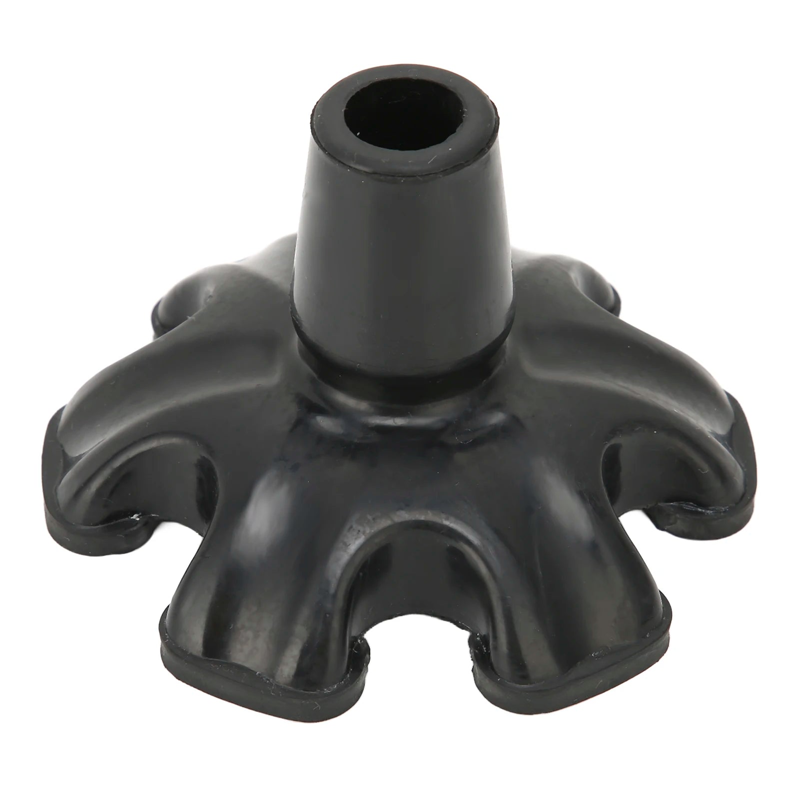 Cane Tips Cane Tips 6 Pillar Design Nonslip Rubber 19mm Crutch Tips with for Walking Stick Shooting Stick Rubber Tips for Canes