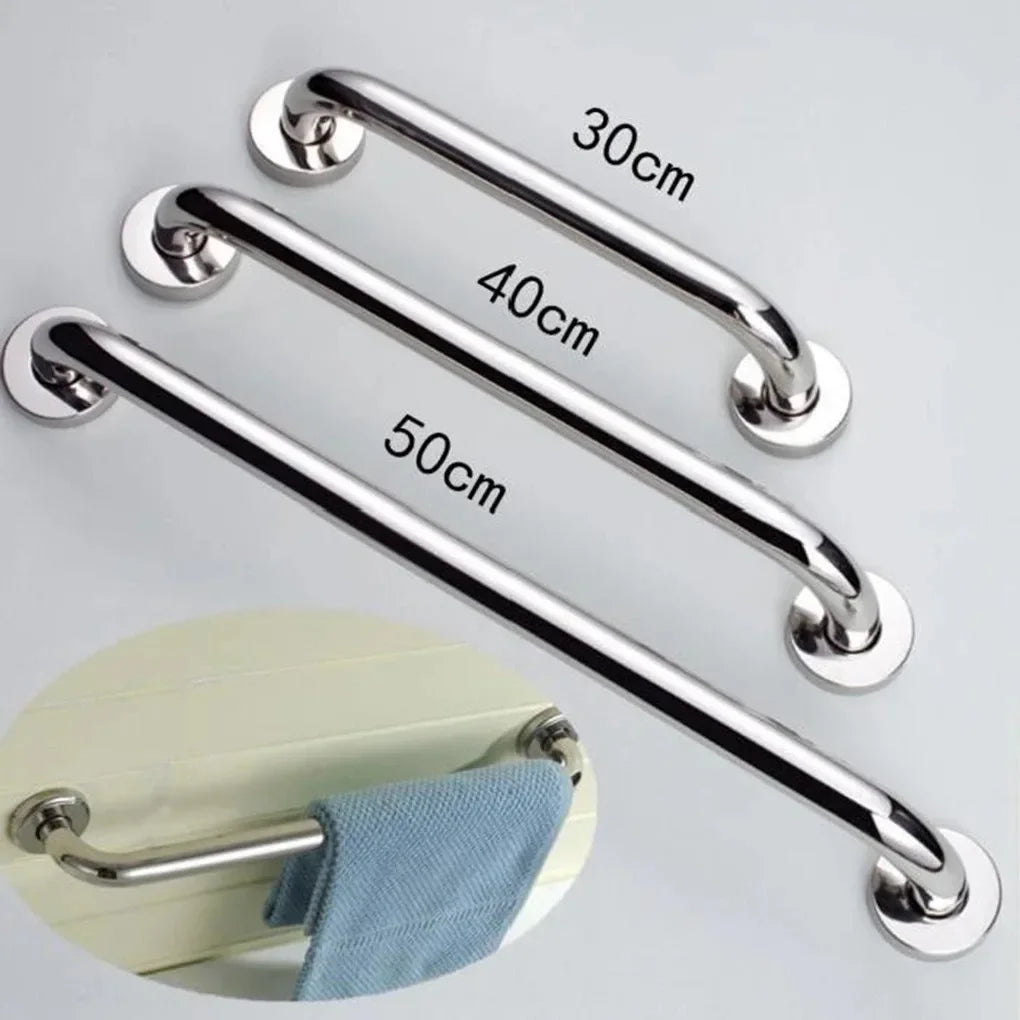 1pcs 30/40/50cm Handrail High Quality Stainless Steel Bathroom Tub Toilet Grab Bar Shower Safety Support Handle Towel Rack