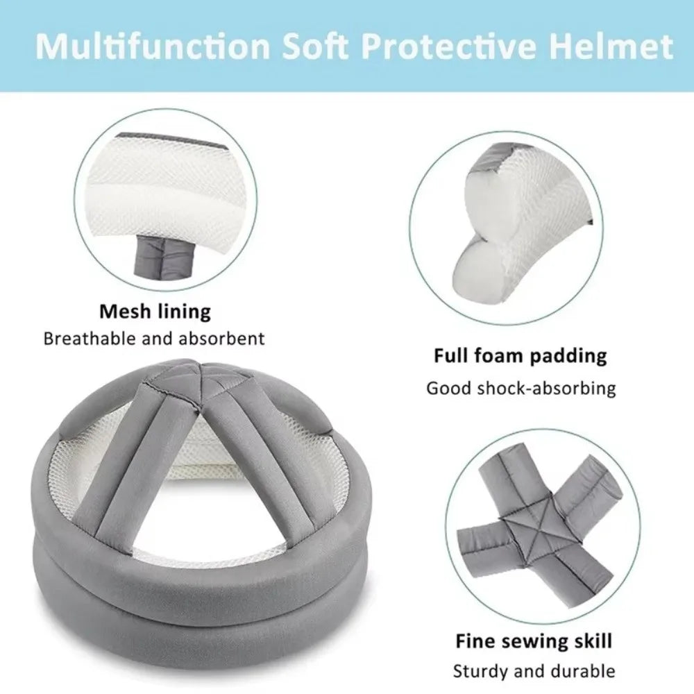 Adjustable Padded Headwear for Adults, With or Without Ear Flaps