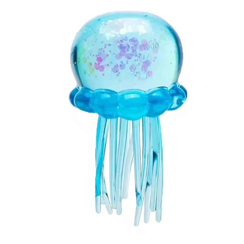 Trending Nee Doh Jellyfish & Cube Squish Toy, Soft Jelly Squeeze Stress Relief Fidget Toy, Sensory NeeDoh for Kids & Adults New