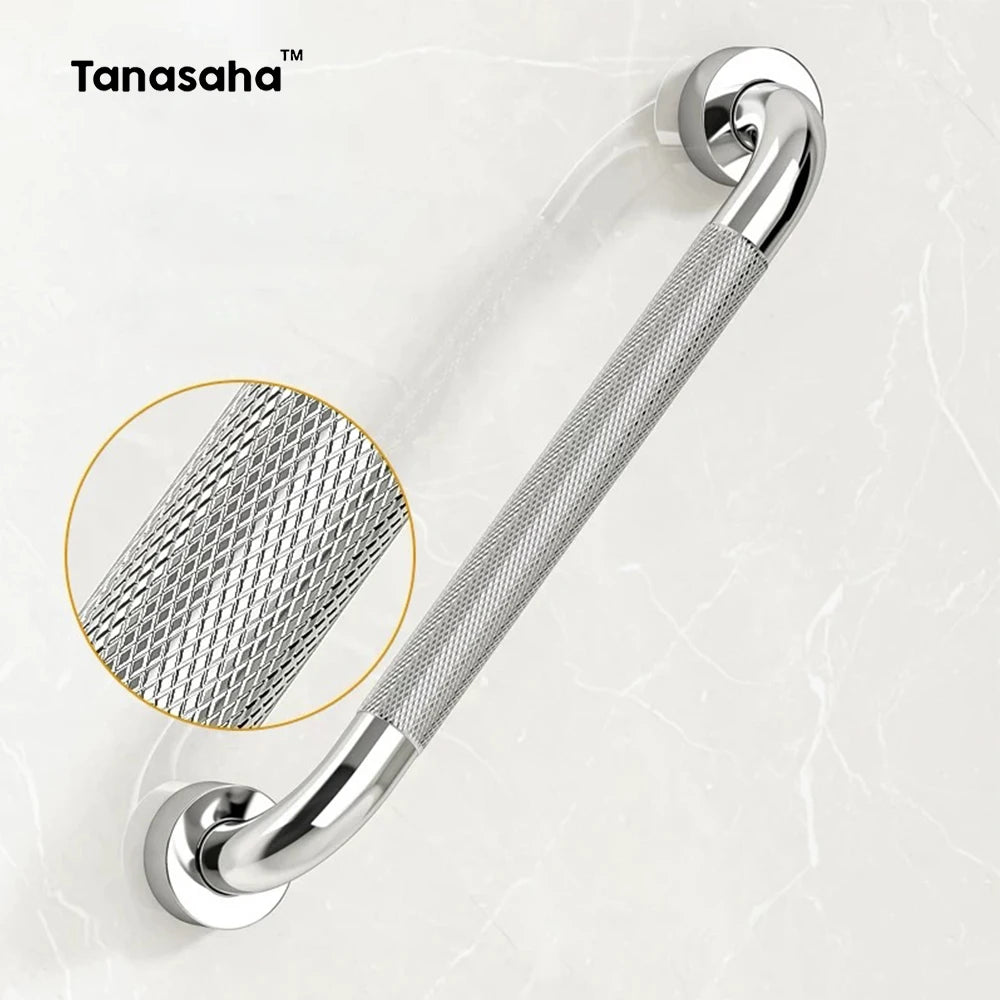 Stainless Steel Grab Bar Anti Slip Shower Safety Support Handle Bathroom Tub Toilet Handrail Prevent Falls Bathroom Fixture