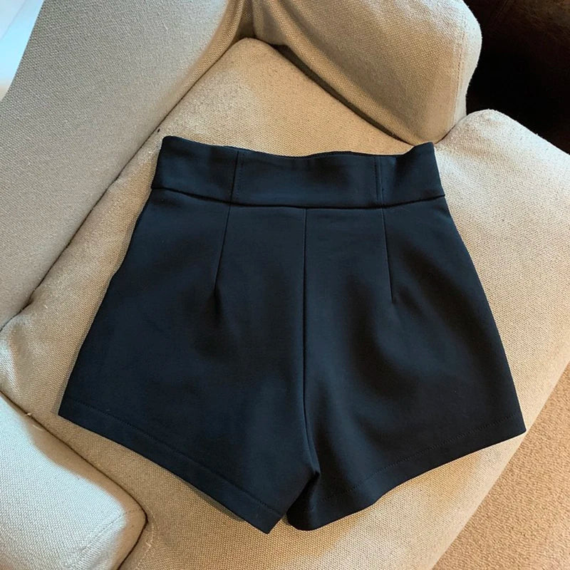 High-Waist Sequin Shorts