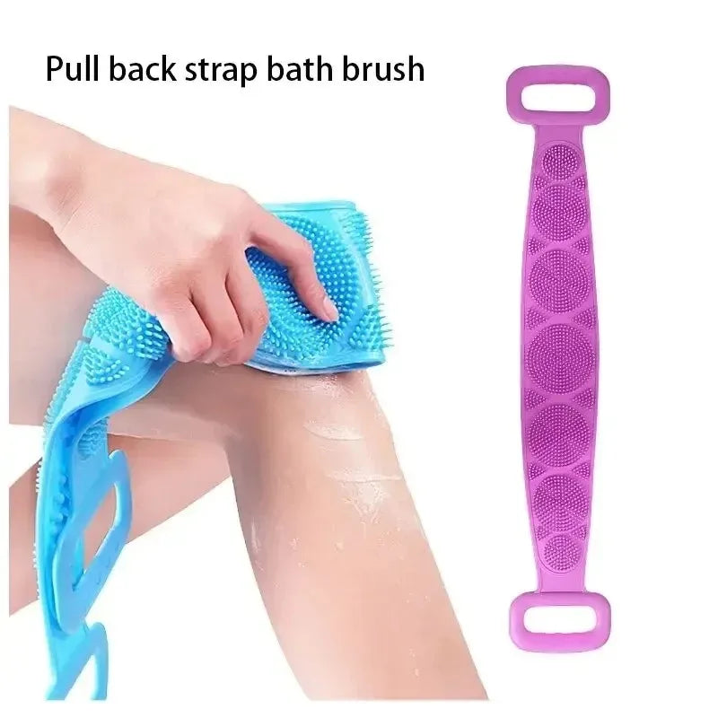 Long Back Scrubber Belt for Shower, 60 cm