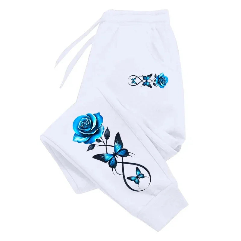 Women's Drawstring Sweatpants — Elastic Waist Jogger Trousers | Casual Sports Outdoor | 4 Colors | S–XXXL