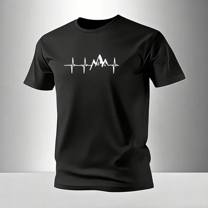 Men's Cotton Casual Sport Tee — O-Neck Short Sleeve Lightweight | Gym Jogging Outdoor | Summer | S–XXXL